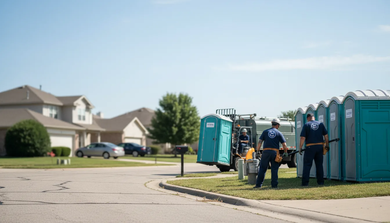 Porta Potty Rental in Vancourt, TX near me